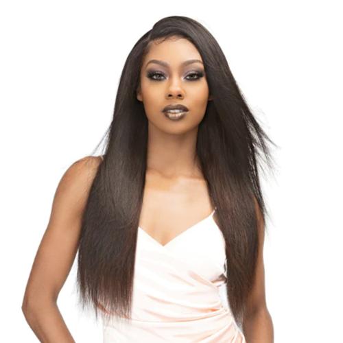 JANET COLLECTION - MELT BLUE 3PCS +4X5 HD FREE PART LACE FRONTAL CLOSURE STRAIGHT WEAVING HAIR