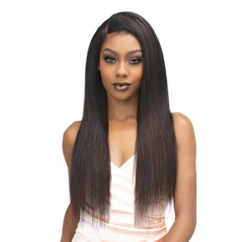 JANET COLLECTION - MELT BLUE 3PCS +4X5 HD FREE PART LACE FRONTAL CLOSURE STRAIGHT WEAVING HAIR