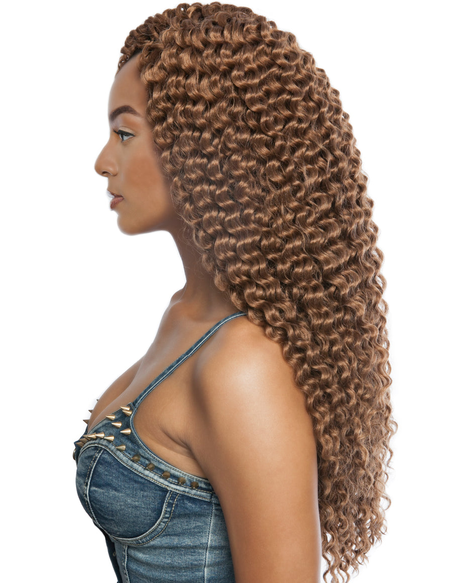 AFRI - CB05 - DOMINICAN DEEP WAVE 18" CROCHET BRAIDING HAIR