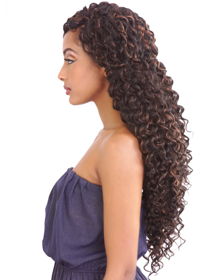 AFRI - CB1804 - BEACH CURL 18" CROCHET BRAIDING HAIR