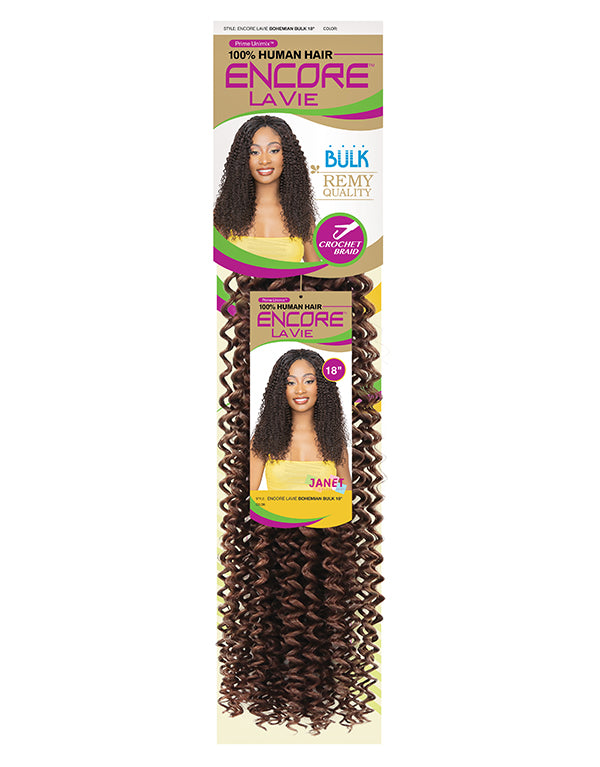 ENCORE LA VIE BOHEMIAN BULK 18" BRAIDING HAIR