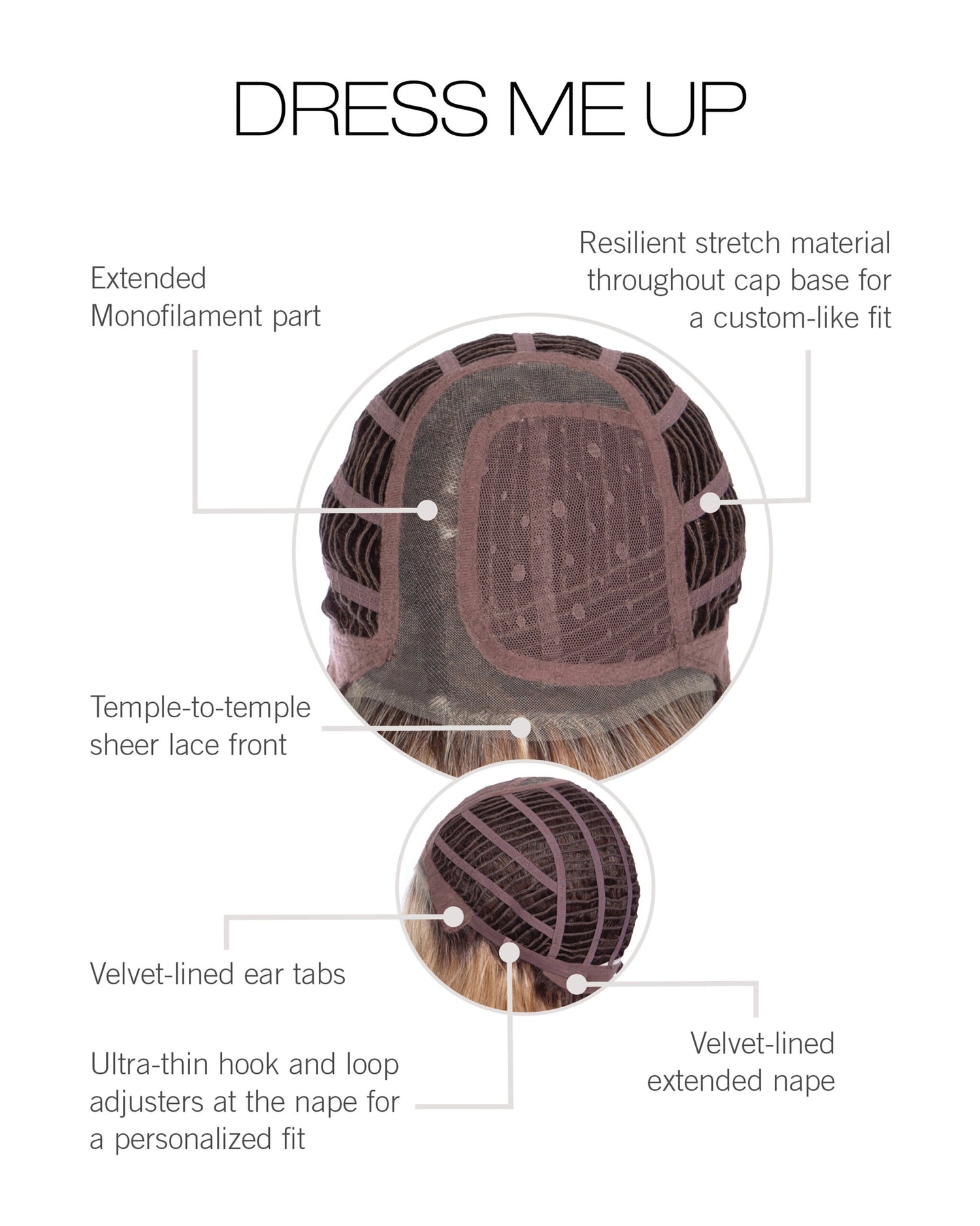 GABOR - DRESS ME UP LUXURY WIG - DESIGNER SERIES