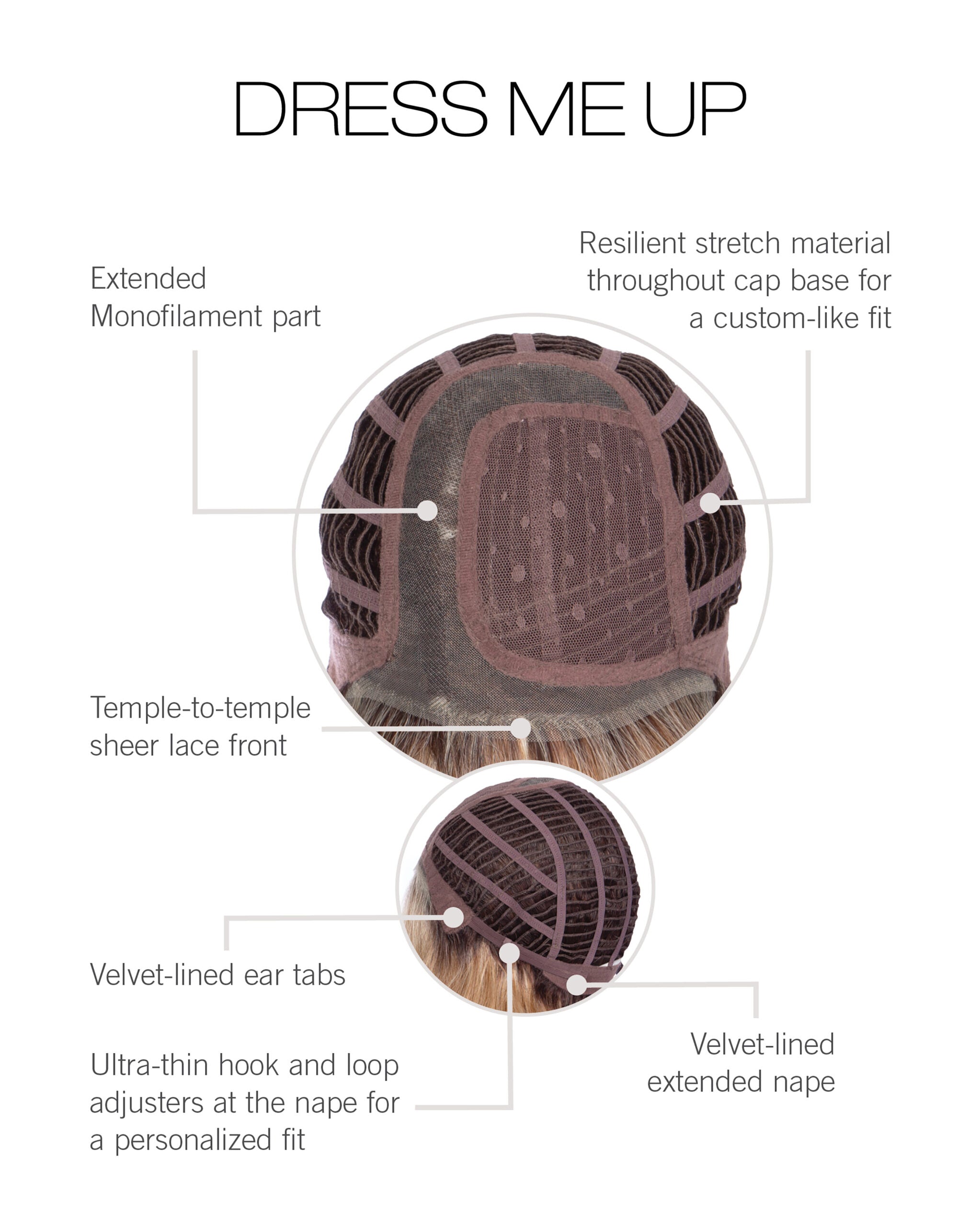 GABOR - DRESS ME UP LUXURY WIG - DESIGNER SERIES