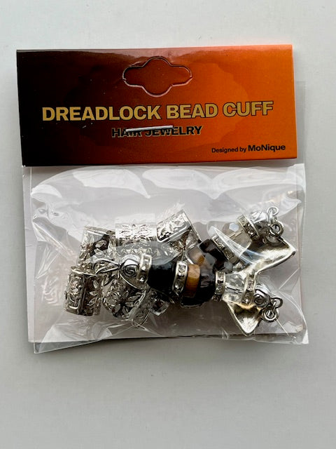 MONIQUE DREADLOCK BEAD CUFF HAIR JEWELRY