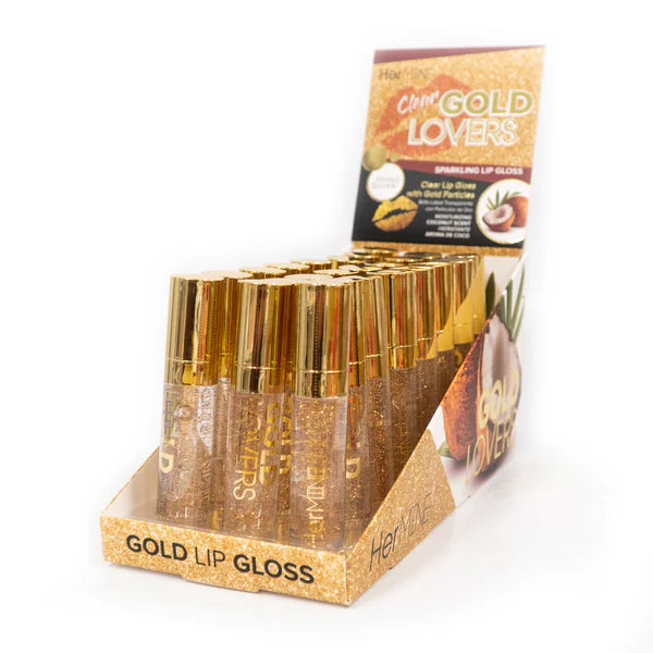 HERMINE GOLD LOVERS SPARKLING COCONUT LIP GLOSS