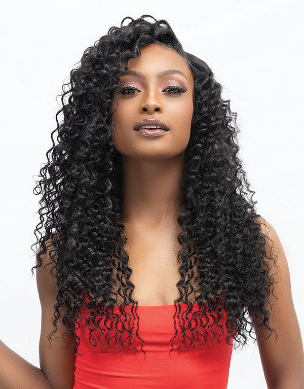JANET COLLECTION PRESTIGE NATURAL REMY DEEP WAVE WVG 3PCS HUMAN WEAVING HAIR