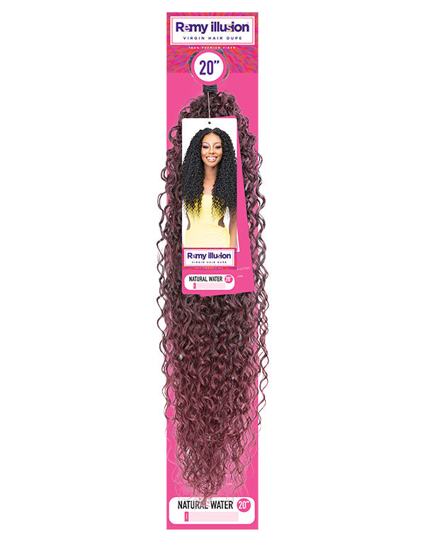 JANET COLLECTIONS - REMY ILLUSION NATURAL WATER WAVE HAIR BUNDLE