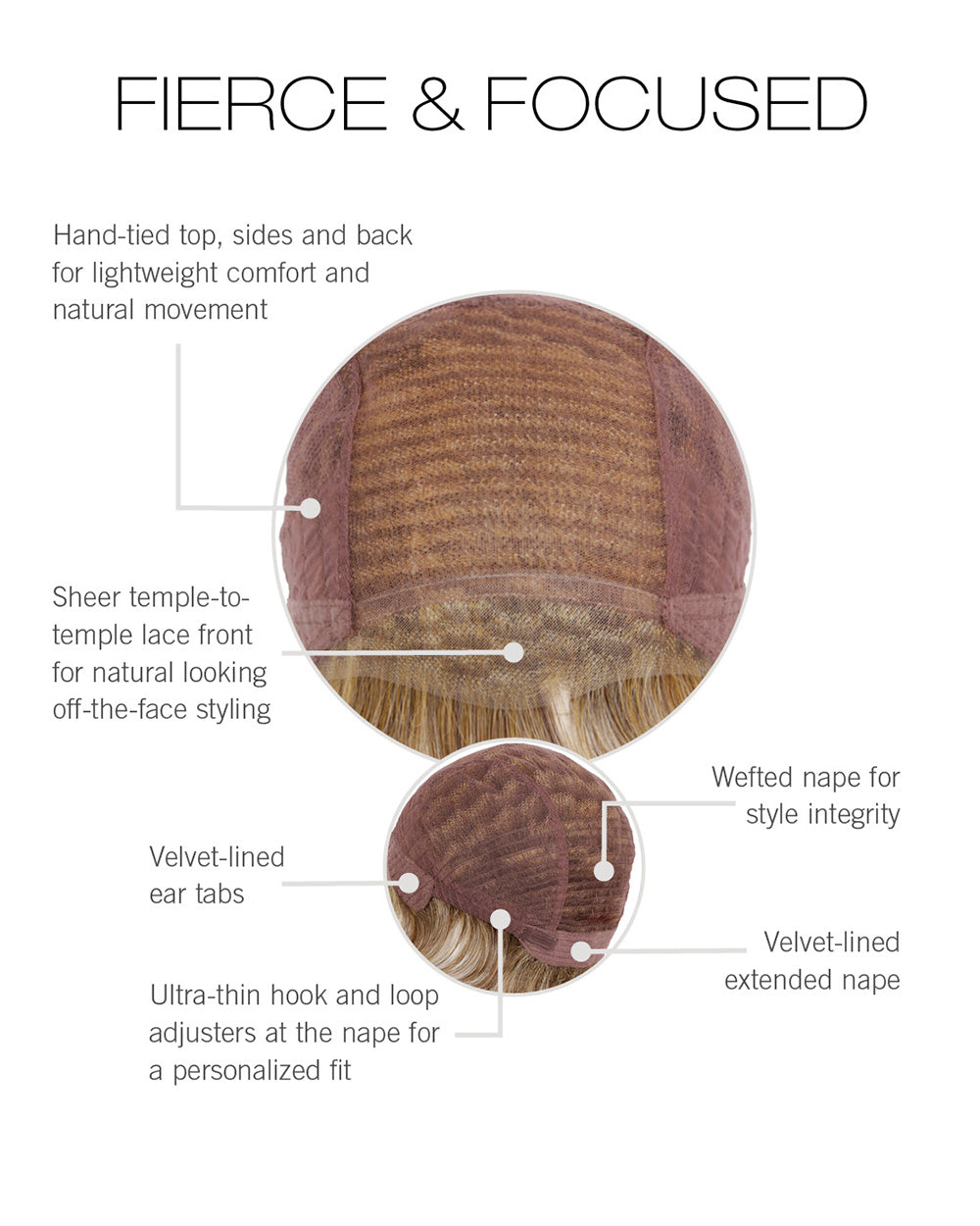 RAQUEL WELCH - FIERCE & FOCUSED WIG