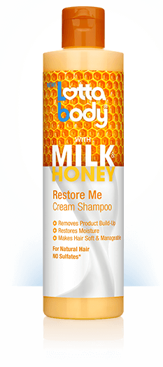 LOTTABODY MILK & HONEY RESTORE ME CREAM SHAMPOO 10.1 OZ