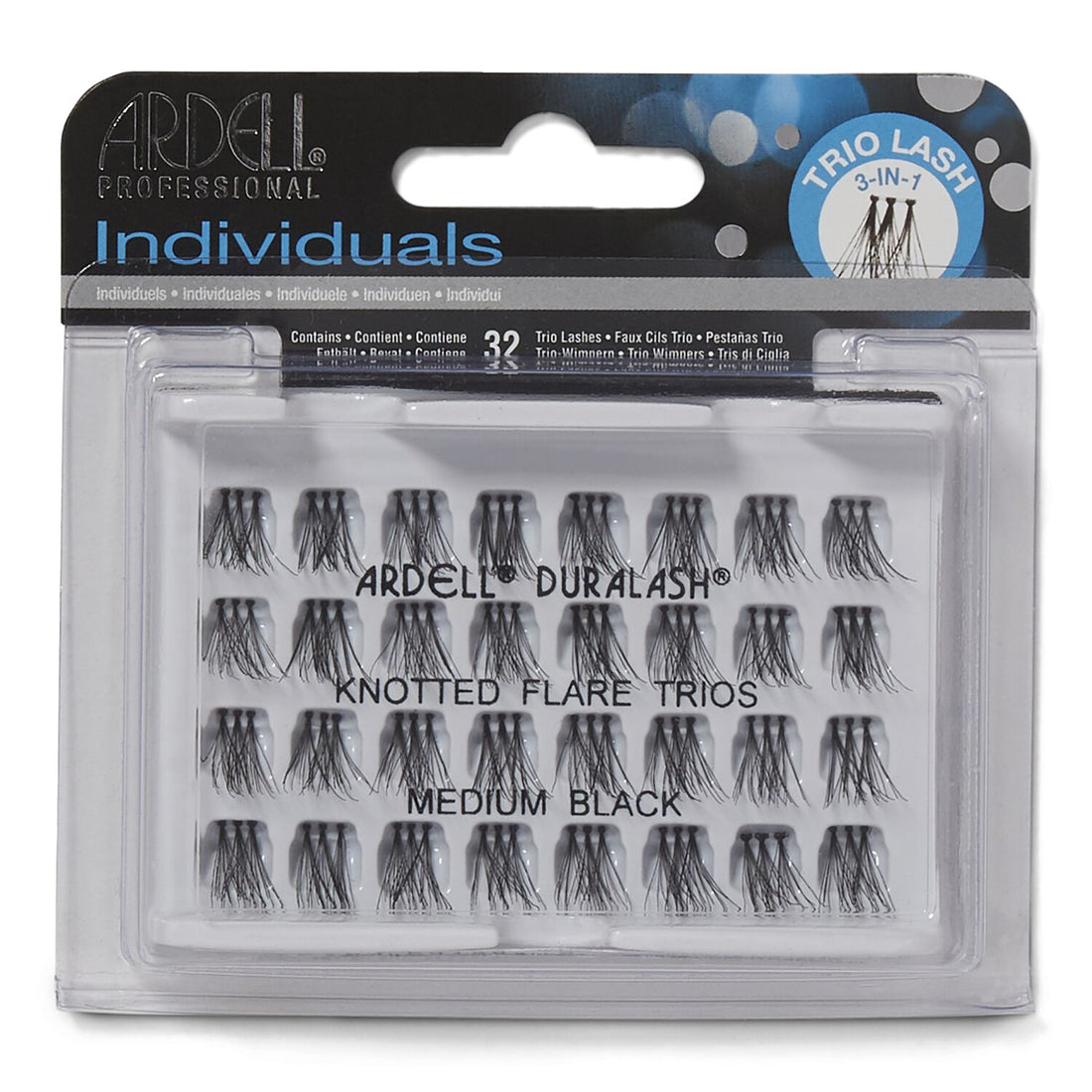 ARDELL INDIVIDUAL FLARE KNOTTED FLARE TRIO LASHES