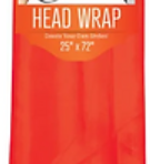 MAGIC COLLECTION STRETCH SATIN HEAD WRAP (25"x72")