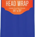 MAGIC COLLECTION STRETCH SATIN HEAD WRAP (25"x72")