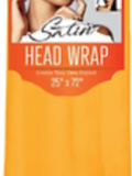 MAGIC COLLECTION STRETCH SATIN HEAD WRAP (25"x72")