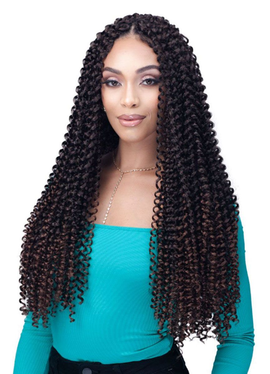 B0BBIBOSS - 3X BRAZILIAN SOFT WATER WAVE 18" CROCHET BRAIDING HAIR