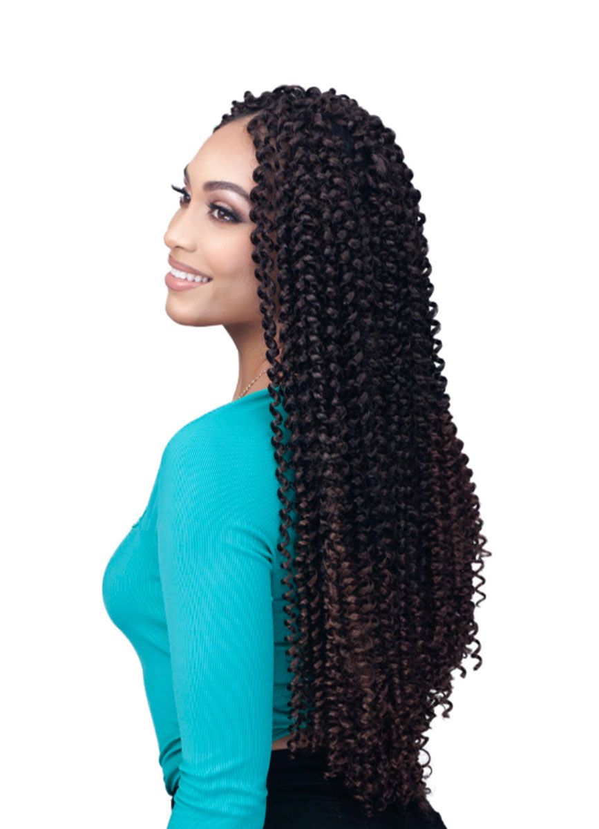 B0BBIBOSS - 3X BRAZILIAN SOFT WATER WAVE 18" CROCHET BRAIDING HAIR