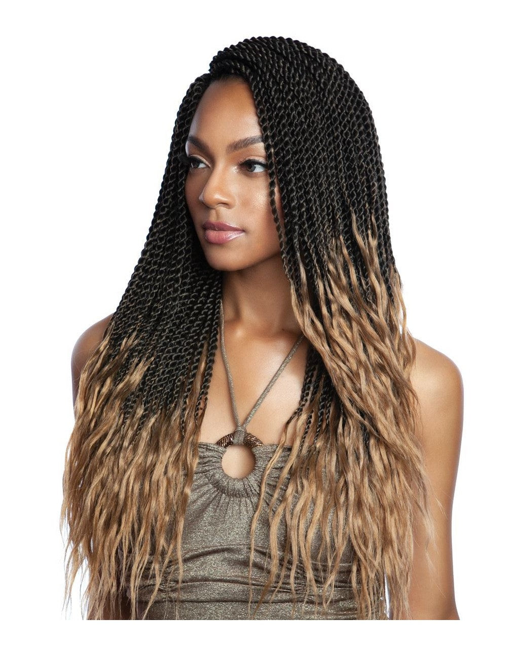 AFRI - SB306 3X KRITZ SENEGAL TWIST 18" CROTCHET BRAIDING HAIR