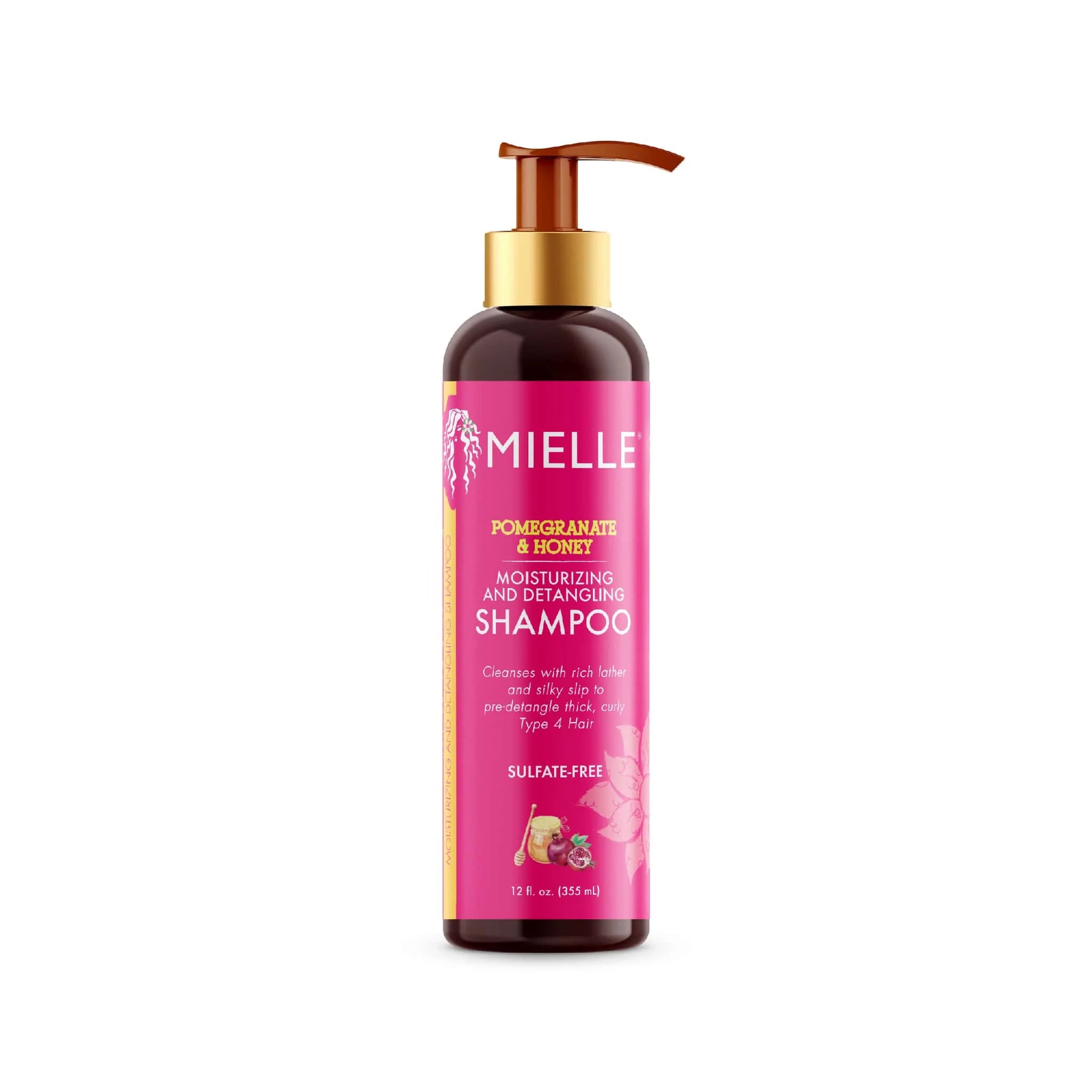 MIELLE POMEGRANATE HONEY SHAMPOO 12OZ