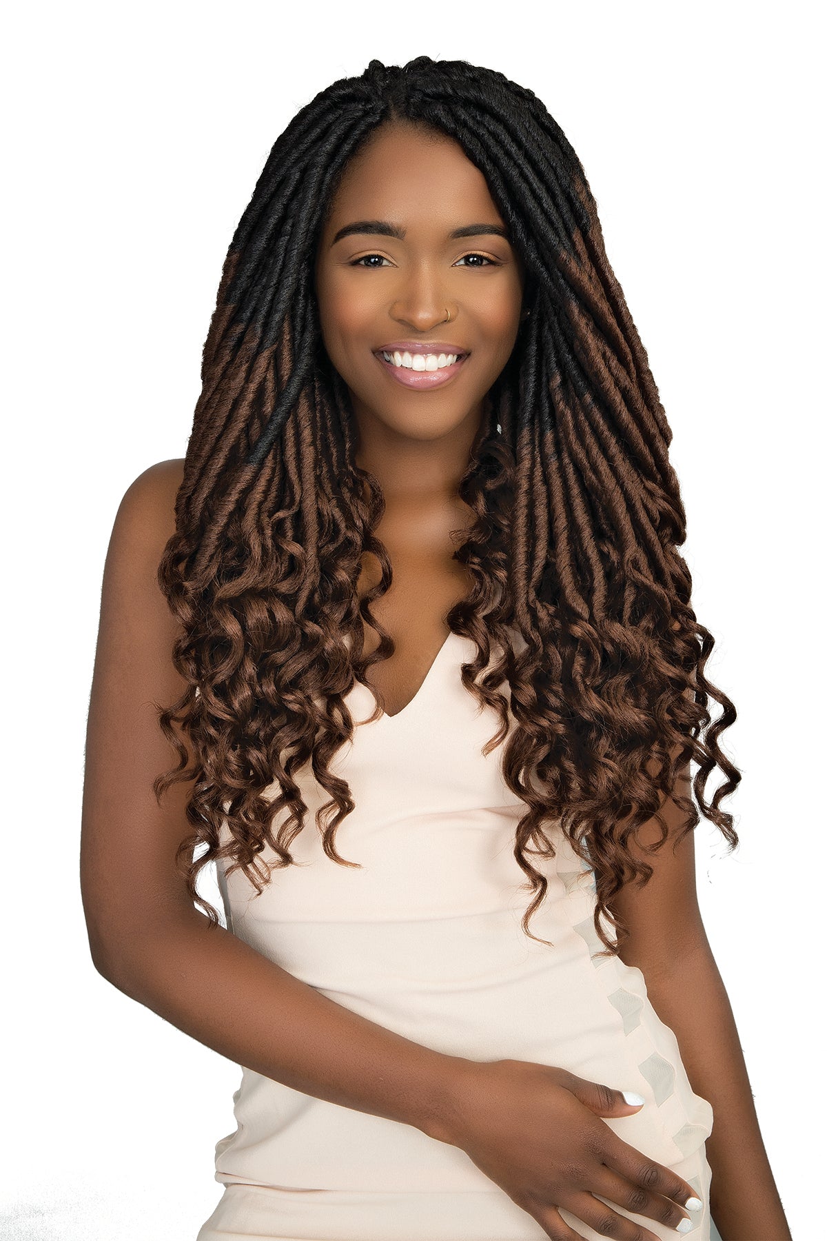 JANET COLLECTION 2X MAMBO ORGANIC GODDESS LOCS 18″