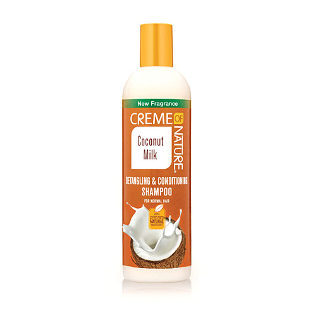 CRÈME OF NATURE COCONUT MILK SHAMPOO (12OZ) [DETANGLING & CONDITIONING SHAMPOO
