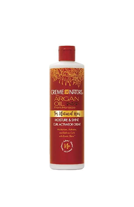 CRÈME OF NATURE ARGAN CURL ACTIVATOR CREME (12OZ) [MOISTURE