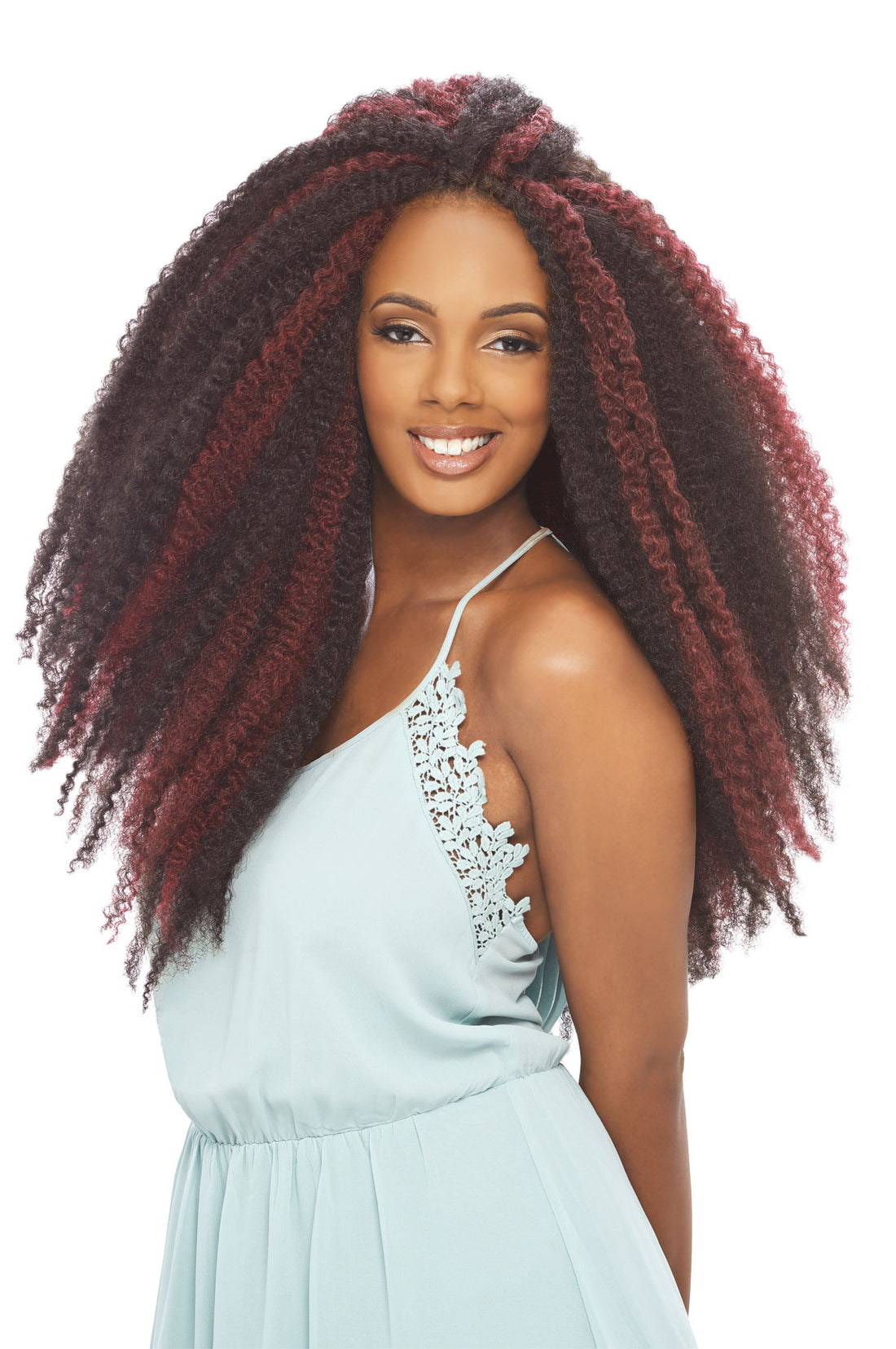 JANET COLLECTION - 2X AFRO MARLEY BRAIDING HAIR (AFRO TWIST)