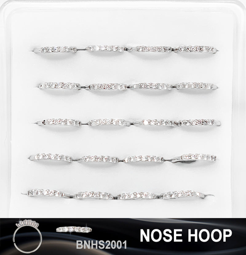 SILVER NOSE RING (HOOP) - SOLD BY EACH UNIT