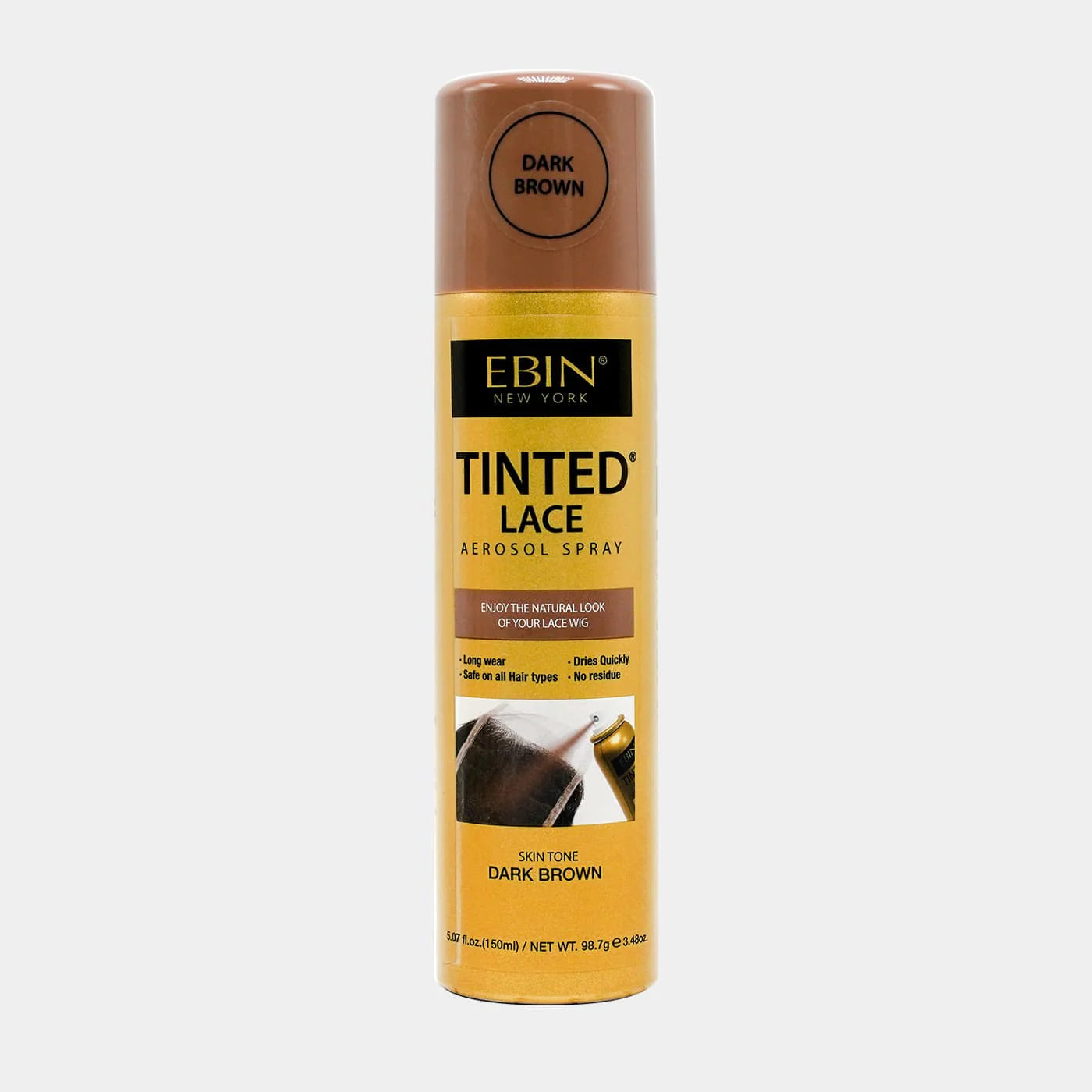 EBIN TINTED LACE WIG AEROSOL SPRAY 2.7 OZ