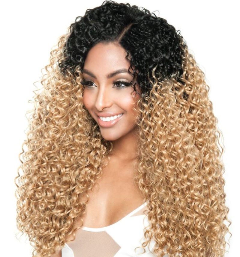 ENCHANTRESS - BCW5P - BEACH CURL 3PCS 18"/20"/22" WEAVING HAIR BUNDLES