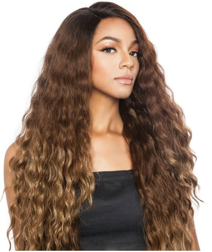 BROWN SUGAR - BS296 LACE FRONT 32" WIG