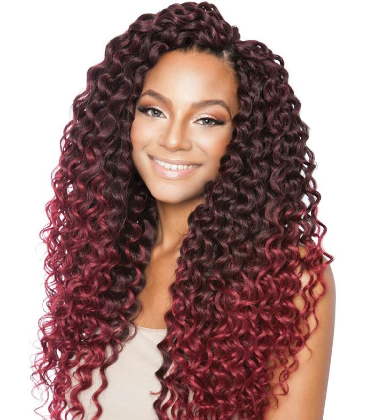 AFRI - CPB01 TIARA WAVE 18" CROCHET BRAIDING HAIR