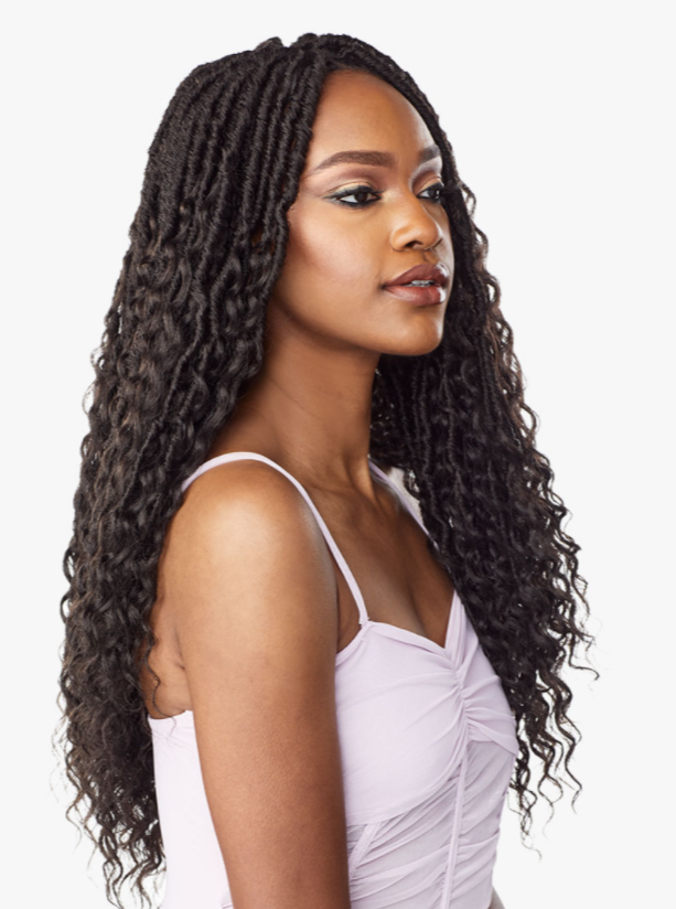SENSATIONNEL - 3X LULUTRESS BOHEMIAN LOCS 20" CROCHET BRAIDING HAIR