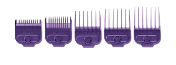 ANDIS® Single Magnetic Comb Set — Small (5pcs) ,