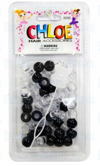 DREAM WORLD BIG ROUND HAIR BEADS -