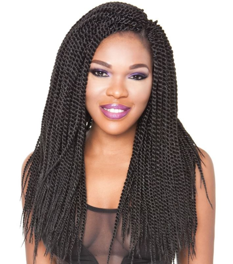 AFRI - SB01 - SENEGALESE TWIST 18" CROCHET BRAIDING HAIR