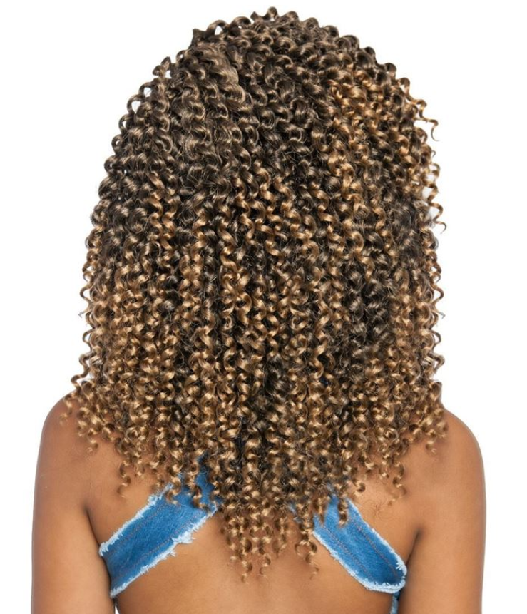 AFRI - CB2X22 - 2X BRAZILIAN WATER 10" CROCHET BRAIDING HAIR