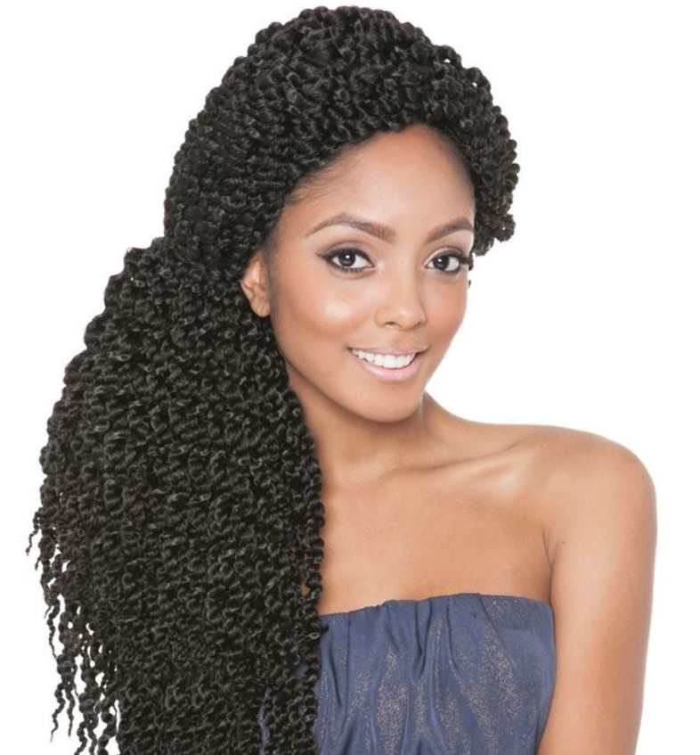 AFRI - TWB16 - CUBIC TWIST-3D JUMBO 20" CROCHET BRAIDING HAIR