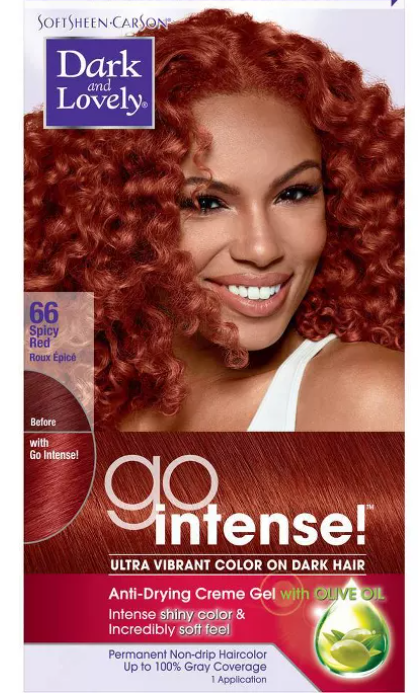 SOFTSHEEN CARSON - DARK & LOVELY HAIR - GO INTENSE COLOR KIT
