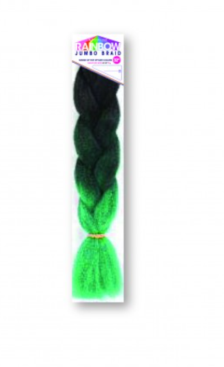 VIVICA FOX - RAINBOW JUMBO BRAID 64"