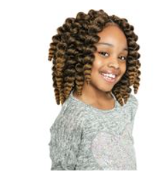 MANE CONCEPT KB03 - POM POM CURL CROTCH BRAIDING HAIR