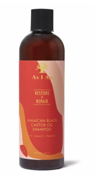 AS I AM JAMAICAN BLACK CASTER OIL SHAMPOO 12OZ