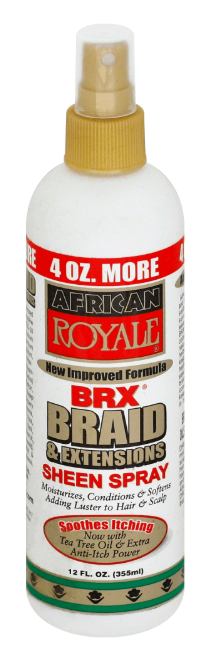AFRICAN ROYALE BRAID SHEEN SPRAY (12OZ)