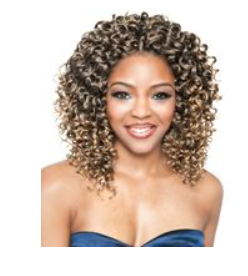 AFRI - CB2X19 - 2X SASSY CURL 10" CROCHET BRAIDING HAIR