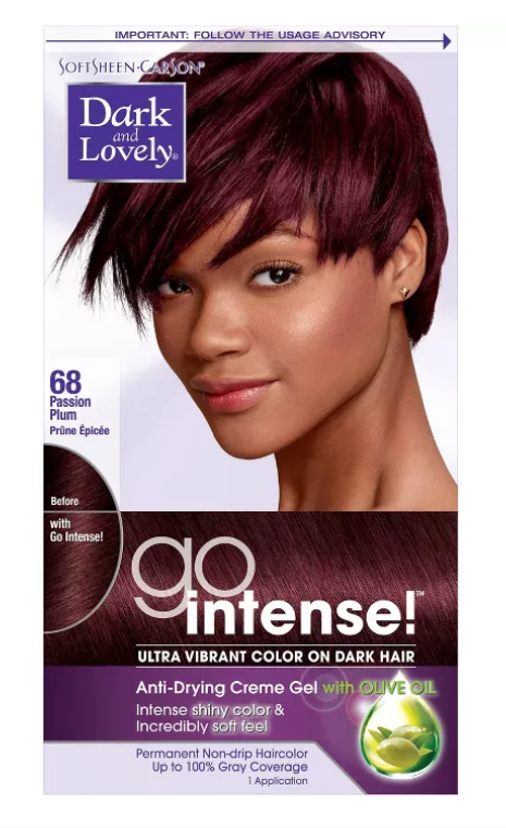 SOFTSHEEN CARSON - DARK & LOVELY HAIR - GO INTENSE COLOR KIT