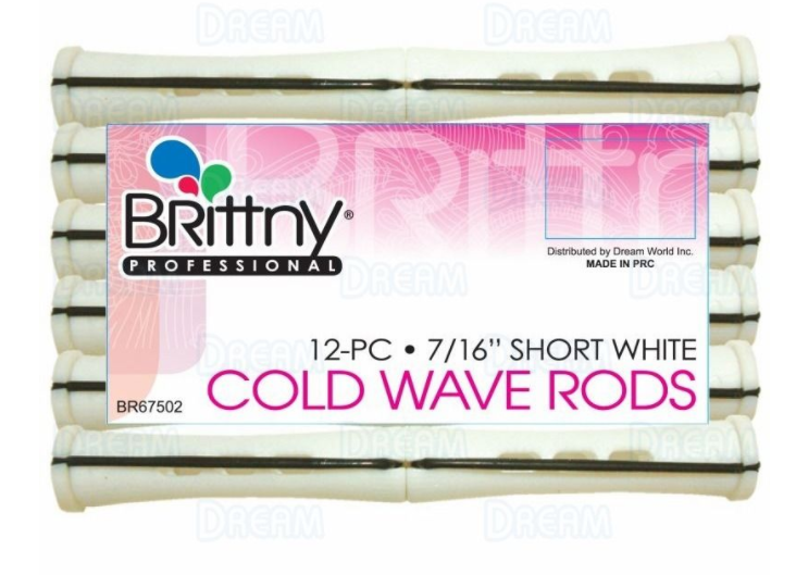 BRITTNY ROD C/WAVE SHORT 12CT 7/16"