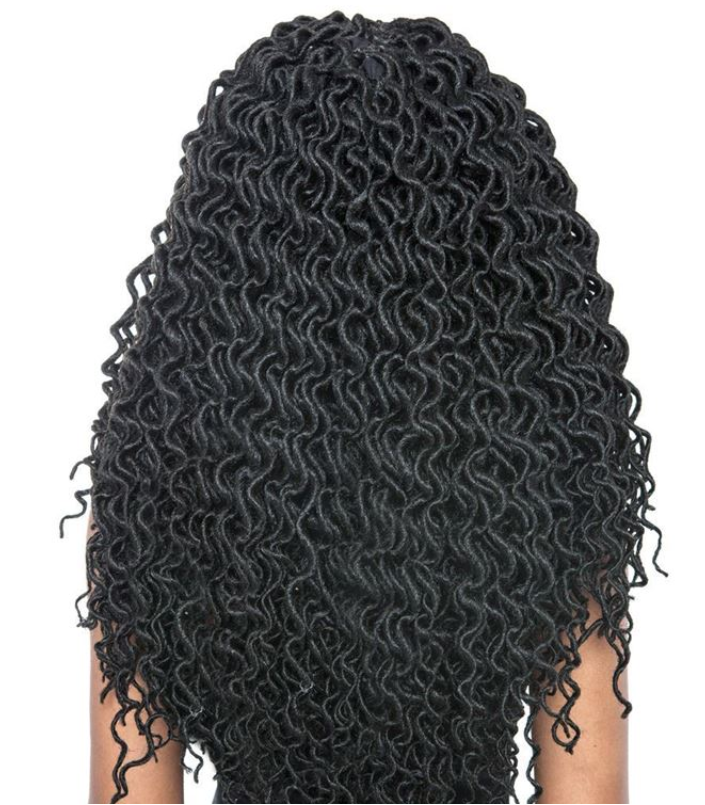 AFRI - CURLED FAUX LOCS 18" CROCHET BRAIDING HAIR