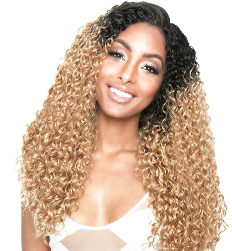ENCHANTRESS - BCW5P - BEACH CURL 3PCS 18"/20"/22" WEAVING HAIR BUNDLES