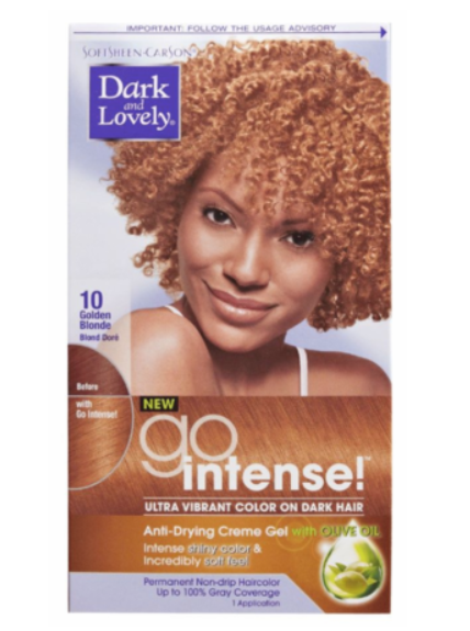 SOFTSHEEN CARSON - DARK & LOVELY HAIR - GO INTENSE COLOR KIT