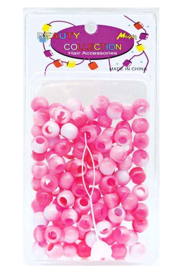 MAGIC COLLECTION - 2 TONE ROUND BEAD - BIG 14mm