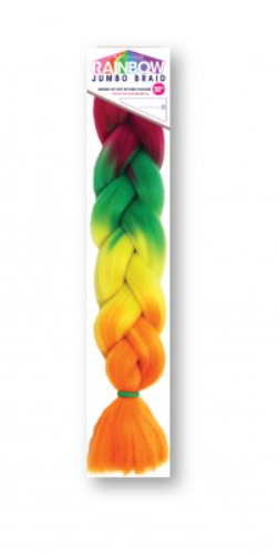 VIVICA FOX - RAINBOW JUMBO BRAID 64"