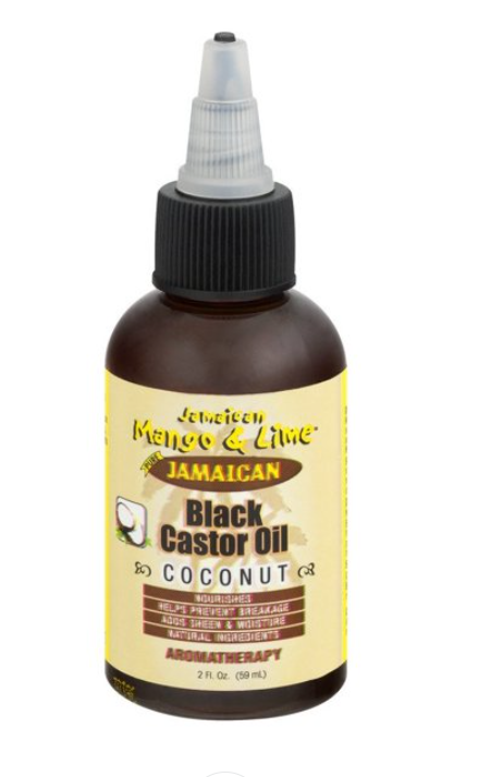 JAMAICAN MANGO & LIME BLACK CASTOR OIL - COCONUT